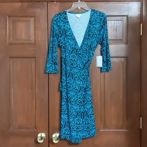 NWT LuLaRoe Michelle wrap dress size S